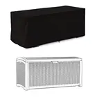 Патио Палуба Коробка крышка сумка для наружного хранения Контейнер крышка для наружного сада большой палубы коробки защитный чехол