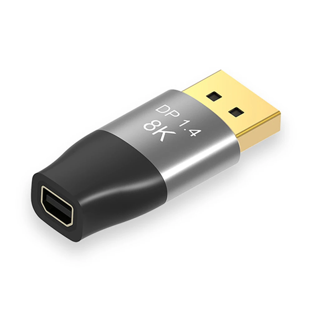 Двунаправленный переходник Mini DP на 4K 144 Гц 8K 60 двунаправленный DisplayPort Папа Мини