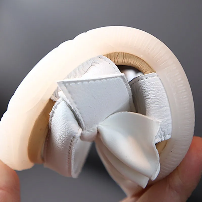 

2021 New Summer Children's Sandals Leather Ruffles Toddler Kids Shoes Cute Baby Shoes Soft Fashion Princess Girls Sandals 21-30