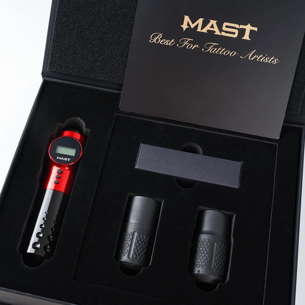 DragonHawk Mast Tattoo Machine Wireless Battery LED Display Permanent Makeup Pen Rotary Supplies | Красота и здоровье