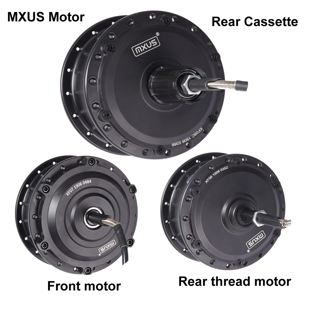Мотор MXUS XF15F XF15R XF07 XF08 бесщеточный мотор ступица для велосипеда без редуктора