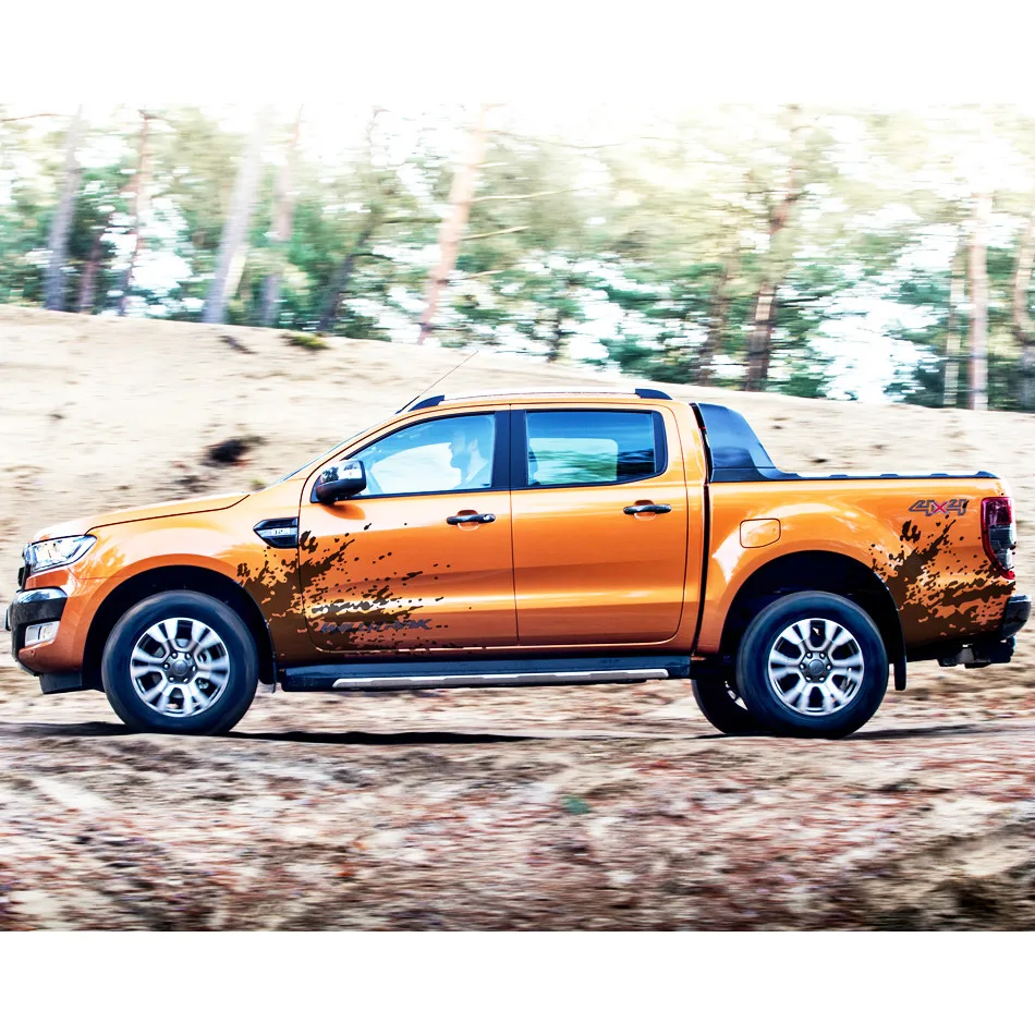 

Виниловые наклейки для автомобиля, 4 шт., для Ford ranger 2012-2019