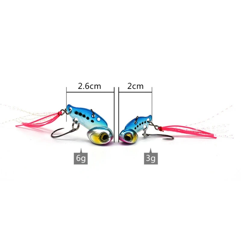 

1pcs Metal Lures 3D Vivid Vibrations Spoon Lure With Hook Artificial Hard Bait Lure Eye Bait Fishing Accessories