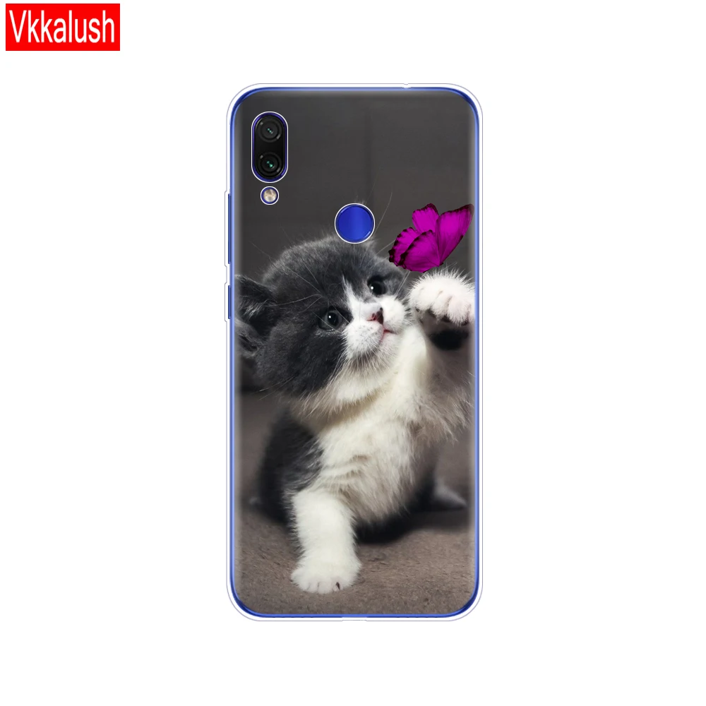 Чехол для Xiaomi Mi Play силиконовый чехол задней панели с рисунком чехлы телефонов