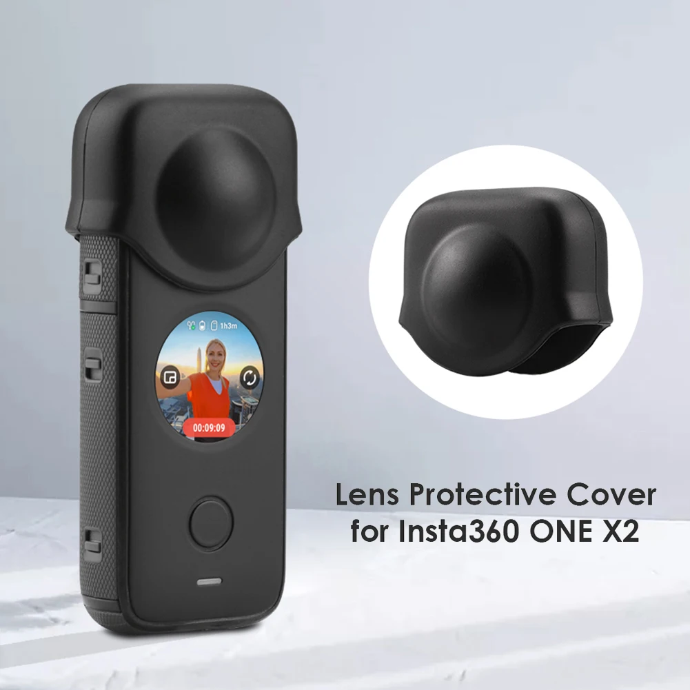 

Силиконовая Защитная крышка для объектива Insta360 ONE X2, крышка объектива спортивной камеры, защитная крышка для камеры, аксессуары для камеры