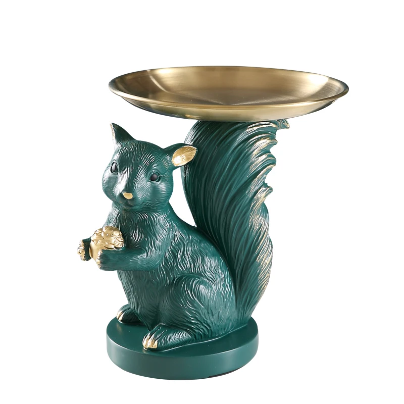 

Домашний декор, миниатюрная фигурка, крутой медведь, украшение для стола, поднос, Художественная Скульптура, современный декор для гостиной...