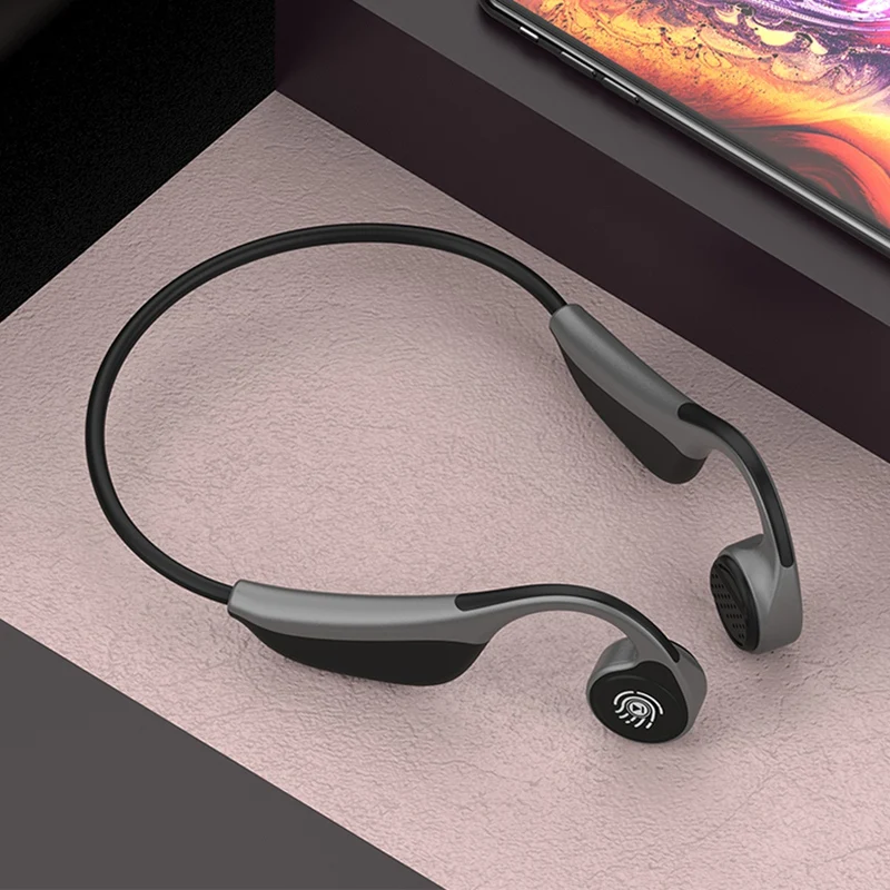 

New V9 Wireless Bluetooth 5.0 Headphones Bone Conduction Earphone Outdoor Sport Headset With Microphone Headsets PK Z8 Headset