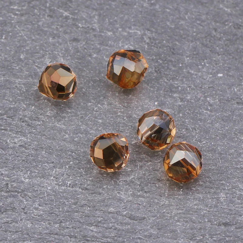 20 шт. Круглые бусины 8 мм из чешского стекла 2 цвета