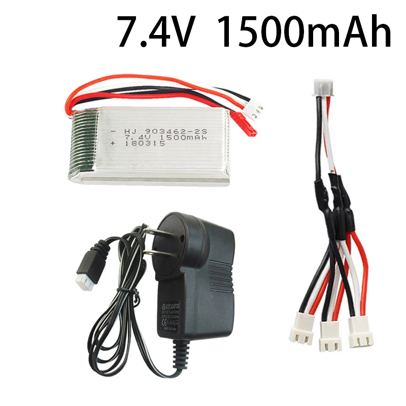 7 4 V 1500mah литий полимерный Батарея 903048 для Wltoys V353 A949 A959 A969 A979 k929 игрушечных моделей