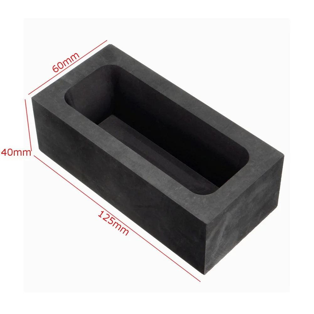 85 унций Золотой Большой графитовый слиток форма для плавления литья