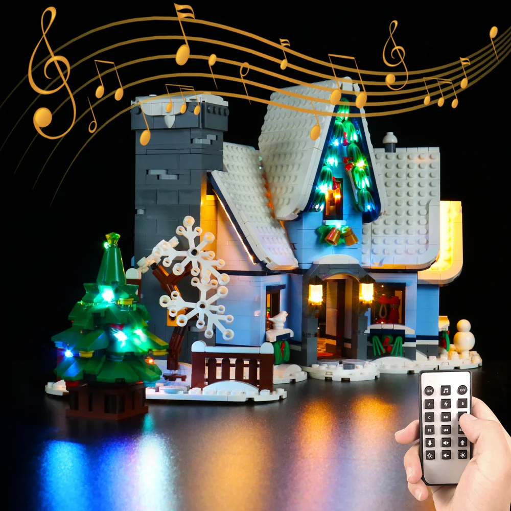 

Набор со светодиодсветильник кой для коллекционных светильник ных блоков зима 10293