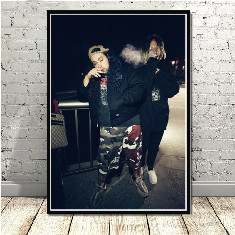 Печать плакатов новый $ UICIDEBOY в стиле хип хоп музыкальный Рэппер певица звезда
