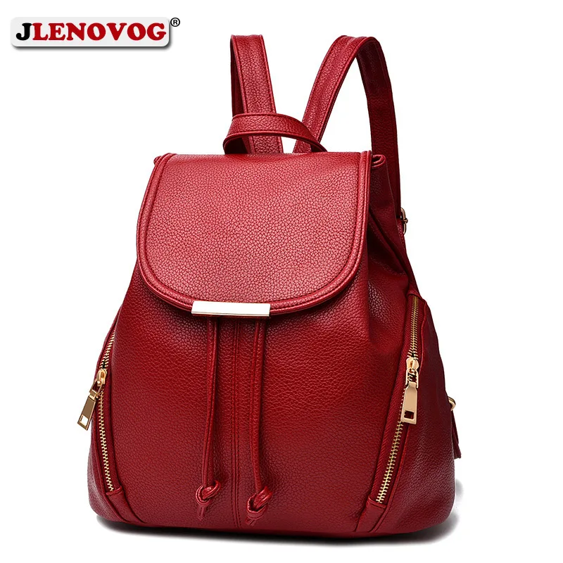 2020 высококачественные рюкзаки из искусственной кожи на молнии женский маленький