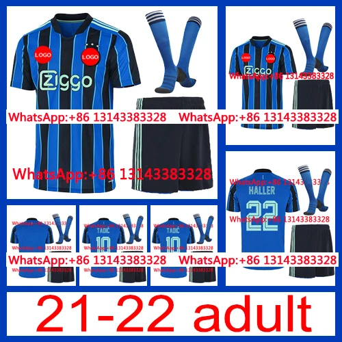 

2021 Free shipping Top Ajax 21-22 custom Top shirt +sock Set 2022 Best sale Thai Best quality adult
