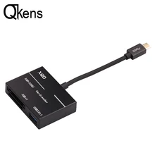 Type C To USB 3.0 for SD SDHC Memory Card XQD Card Reader OTG Adapter for Laptop PC for Sony Card for Lexar Card PC