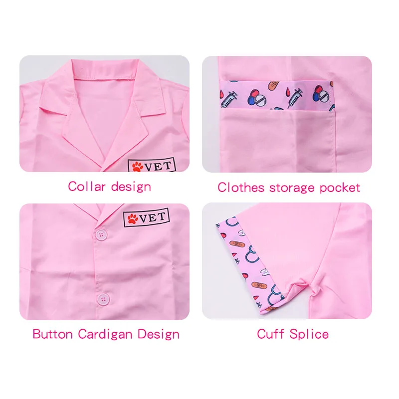 Детский наряд для игрушки костюм ролевых игр медсестры детская игрушка