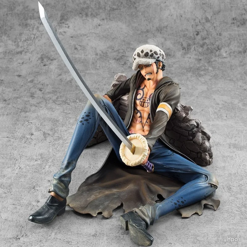 

Аниме One Piece P.O.P Trafalgar Law Mega House ПВХ фигурка Коллекционная модель игрушки 10 см