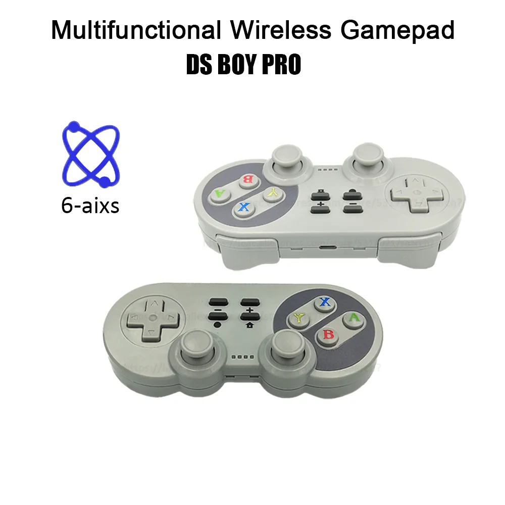 Беспроводной Bluetooth геймпад джойстик для Nintendo Switch PS3 Android PC Вибрация движения пульт
