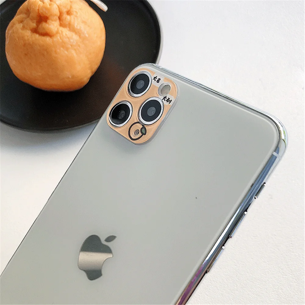 Защитная пленка для объектива камеры с мультипликационным принтом iPhone 11 Pro Max
