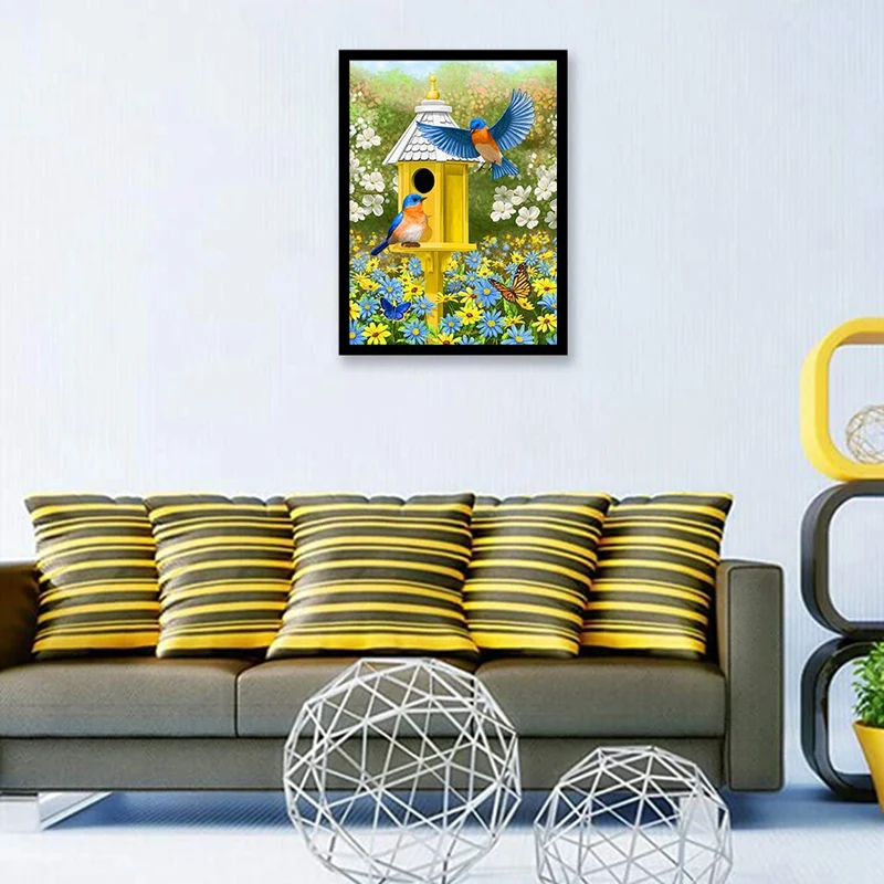 

DIY 5D Diamond Painting Kits Full Drill for Adults and Kids Diamond Art Kits Crystal Embroidery Kits Canvas Wall Art
