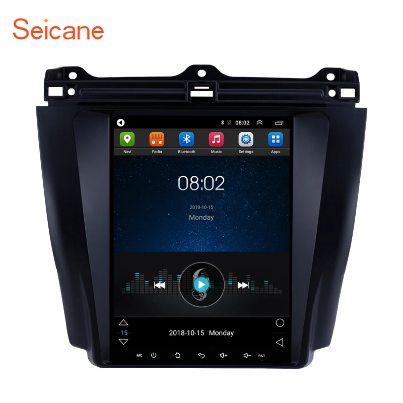 Автомобильный GPS навигатор Seicane Android 9 1 7 дюймов для 2003 2006 2007 Honda Accord Navi Радио