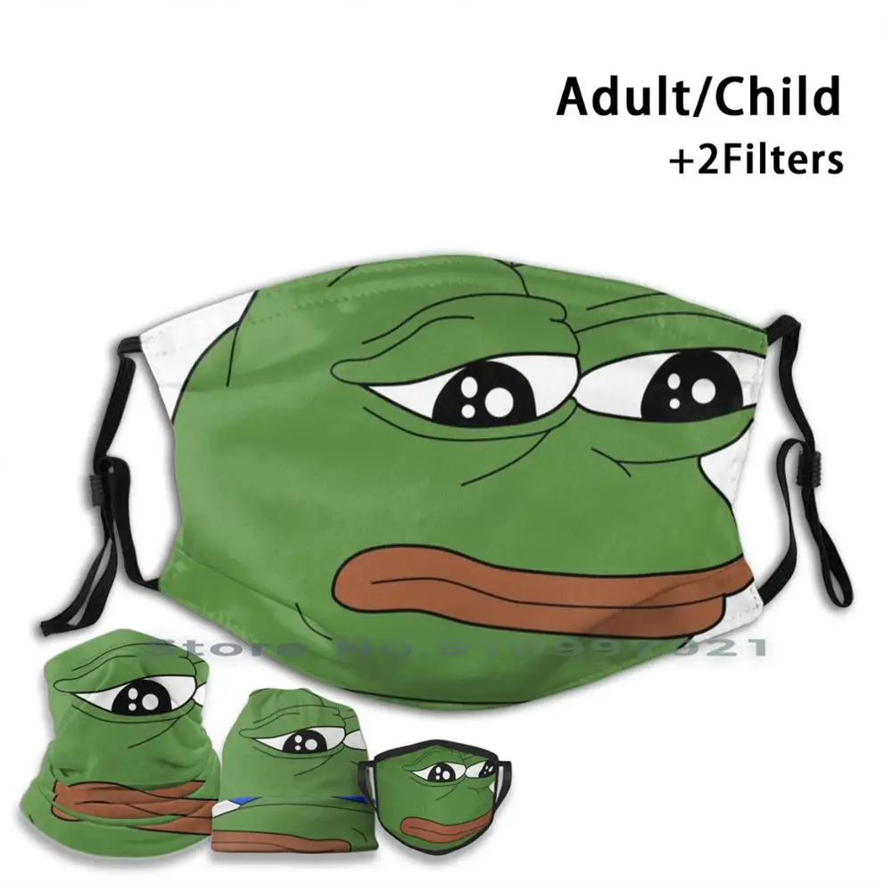 

Feelsbadman нестандартной конструкции для детей и взрослых Маска Фильтр смываемая маска для лица Feelsbadman Twitch Hearthstone игра удачи хорошо играют