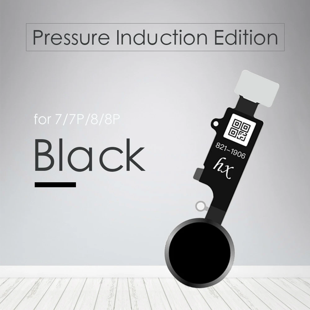 HX-Press-Black JC/Meibi 5th YF HX 3rd Gen универсальная кнопка home для iPhone 7 7G 8 8G Plus клавиатура меню Функция возврата без touch ID - Цвет: HX-Press-Black