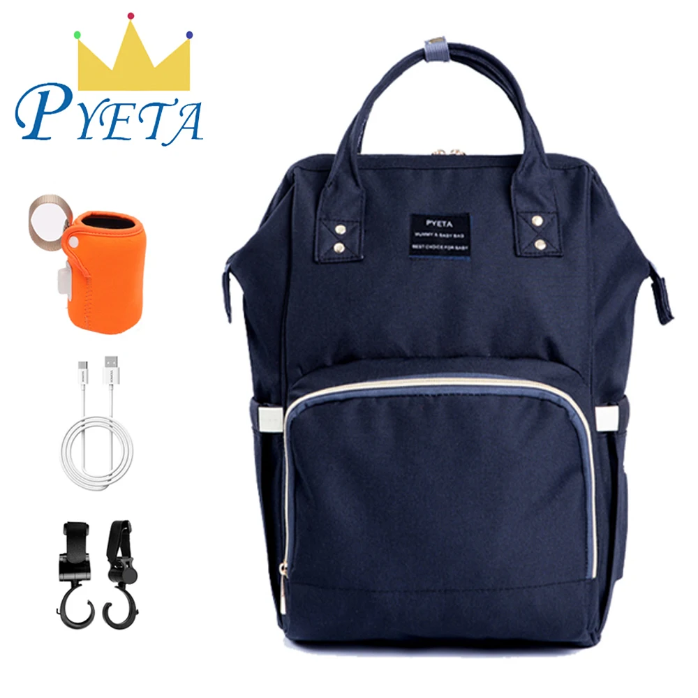 PYETA сумка для детских подгузников рюкзак с влажной сумкой мам путешествия вещей