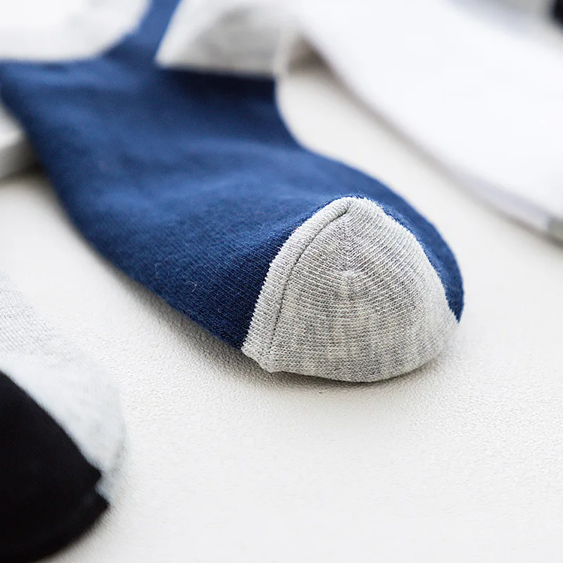 Мужские короткие носки из хлопка Сезон весна-лето Модные Повседневные с низким