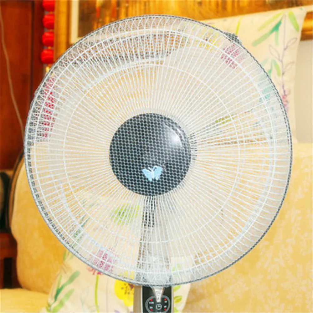 Round Fan Filters Summer Safety Nets/fan Dust Dustproof Mesh Cover Protect Stand Guard Storage Bag | Дом и сад