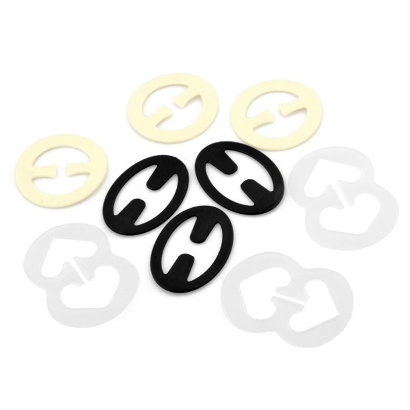 

9Pcs/lot New Sexy Women Fashion Bra Buckle Clips Back Strap Holder Perfect Easy Adjust Party Bikini Belt Clip Cleavage