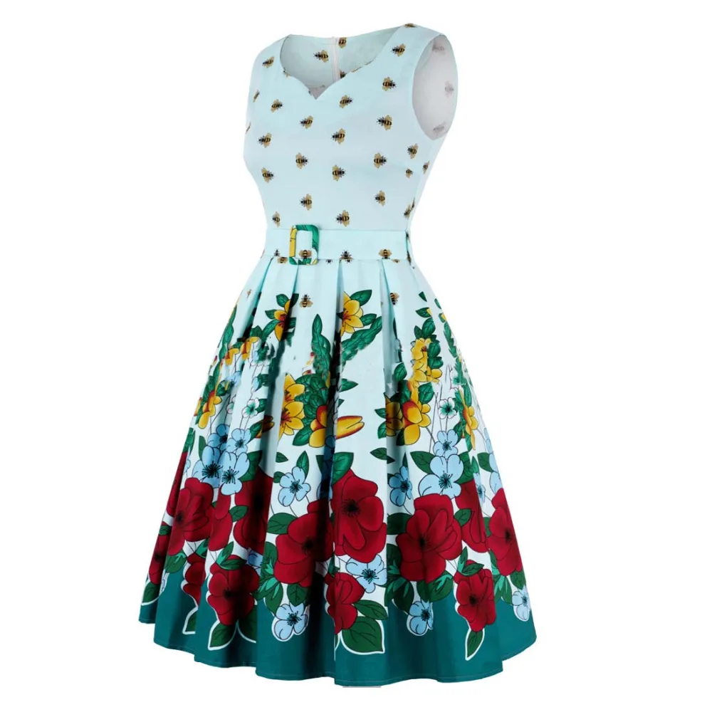 Женское винтажное платье в стиле рокабилли 50 х годов вечерние V образным вырезом