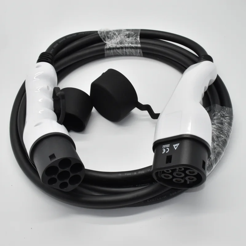 

Electrical wire IEC 62196 mode 2 male female ev charger plug connector
