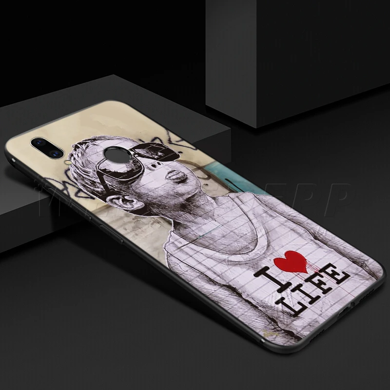 Уличный художественный чехол с граффити для Xiao mi Red mi Note 8 mi 3 6 8 9 A1 A2 A3 8A 6X9 T CC9 Lite SE Pro Max F1 10