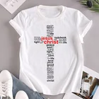 Новинка 2022, изысканная Летняя женская футболка, повседневная женская одежда с мультяшным рисунком, женская футболка, Женская Базовая белая футболка с круглым вырезом