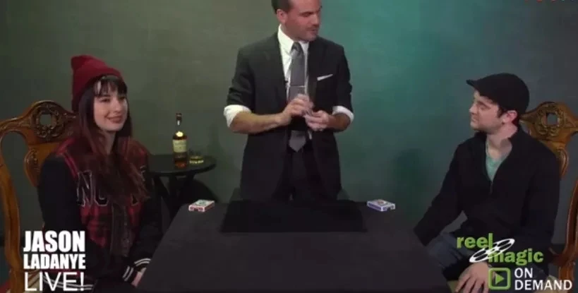 

Jason Ladanye Reel Magic Magazine Live,Magic Tricks