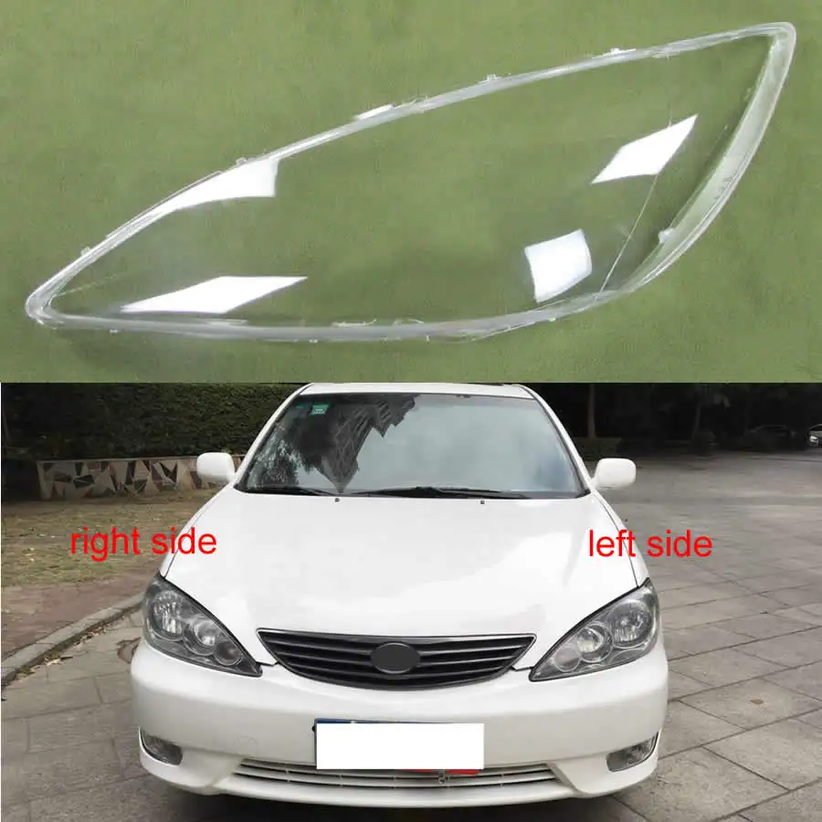 Для Toyota Camry 2005 прозрачный фар крышка абажур лампы тени передняя фара основа