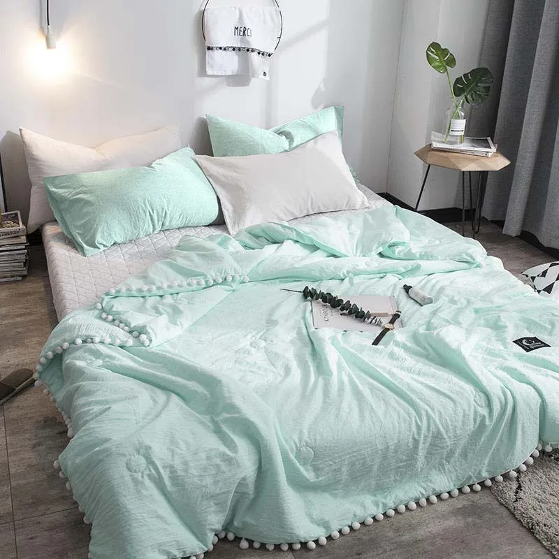 Моющиеся летние одеяла с мячом дышащие легкие Одеяла для кровати дивана