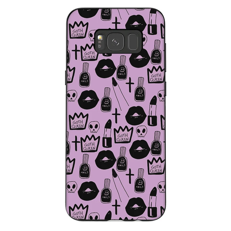 Чехол для телефона Girly Pastel Witch Goth Samsung Note 8 9 10 S S10e S6 S7 Edge S8 S9 Plus чехол из ТПУ |
