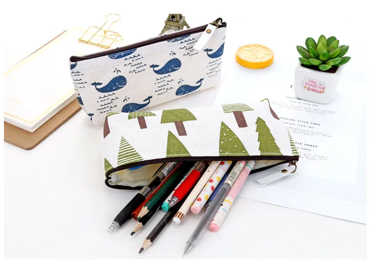 Милый чехол для карандашей учеников школьный девочек и мальчиков канцелярские