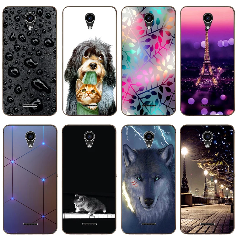 Чехол для BQ 5057 Strike 2 мультяшный чехол BQ5057|clear screen protector|tempered glassscreen protector film |