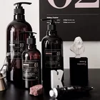 Многоразовая Бутылка для душа 250500 мл в скандинавском стиле, емкость с прессом для хранения шампуня, мыла, ванной комнаты, дома и отеля