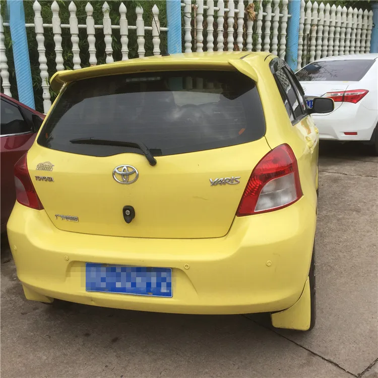 Спойлер для Yaris 2008-2013 Toyota спойлер хэтчбэка YDKD из АБС-пластика цвет заднего крыла