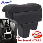Подлокотник для Suzuki Vitara, для Suzuki Vitara модифицированные детали, специальный автомобильный подлокотник, центральный ящик для хранения, USB, легко устанавливается