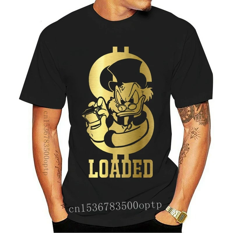 

New !! Scrooge Mcduck - Uncle Scrooge New Funny Tee Shirt