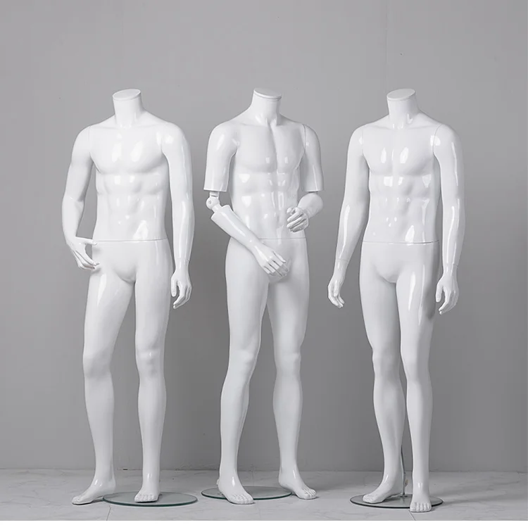 

Model Props Men's Full Body Mannequin Headless Business Manikin Display Photography Men's Special Rack