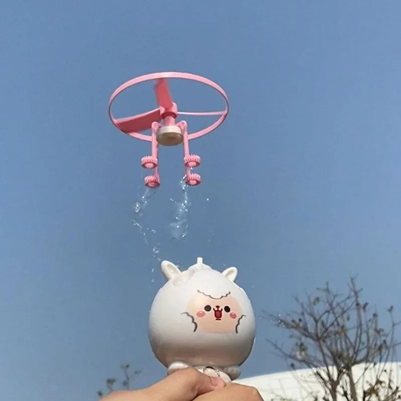 Надувные пузырьки Мультяшные летающие бамбуковые стрекозы игрушки для