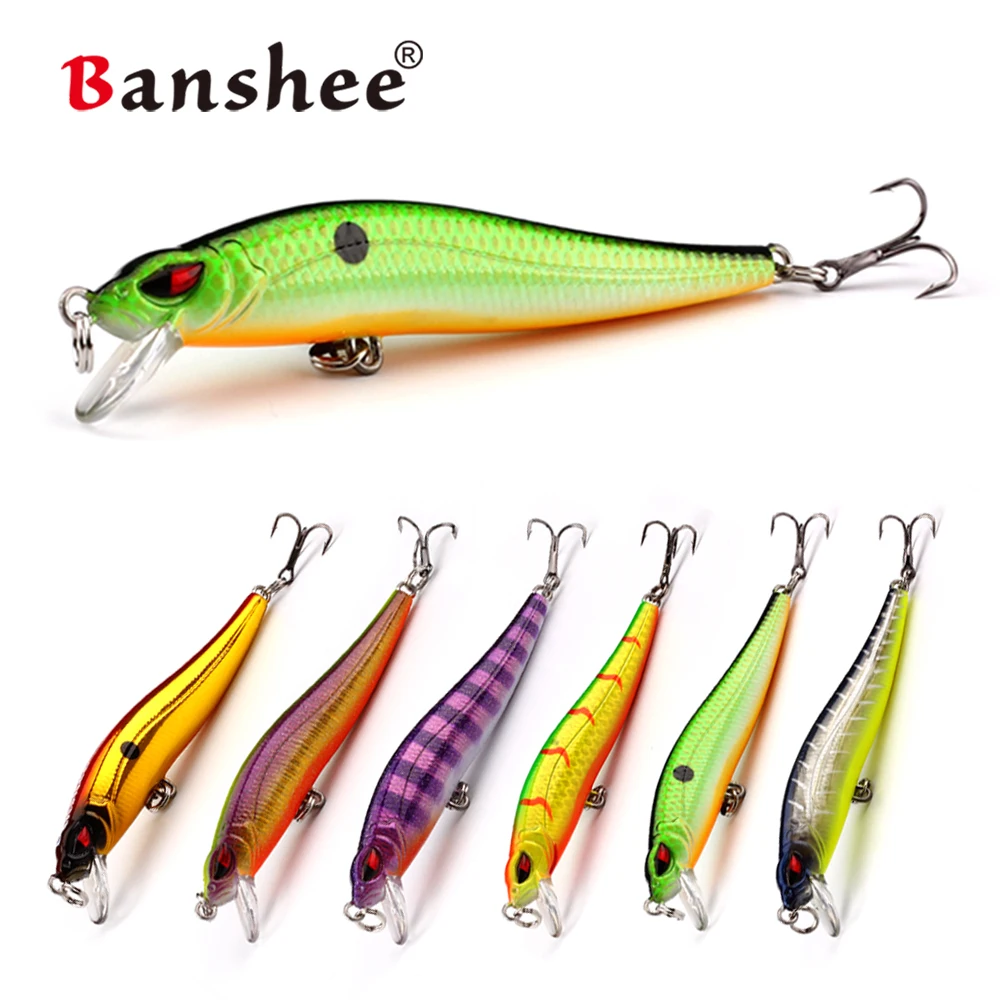 Banshee дайвинг с неглубоким погружением Jerkbait искусственная приманка для ловли