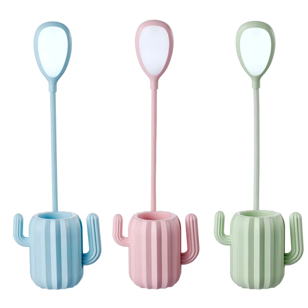 Настольная лампа Konesky с держателем кактуса светодиодный светильник для защиты