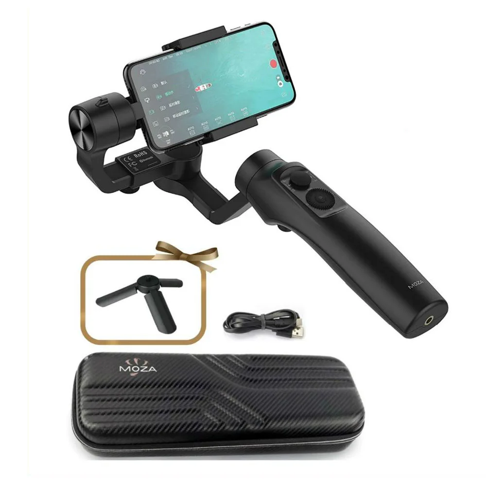MOZA MINI MI 3-Axis Gimbal стабилизатор для смартфона iPhone X 8 7 6 Plus samsung S9/S9+ S8 беспроводной телефон зарядки в режиме создания